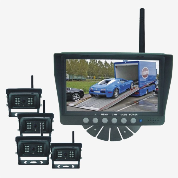 7-inch Digital Wireless Camera System (4 Camera)