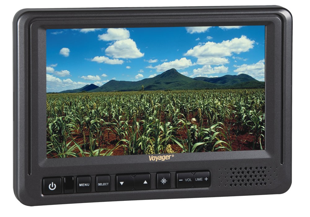Voyager 7" Rear View Monitor with 3 Camera Inputs