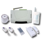 12 Wireless 2 Wired Zones GSM Home Alarm System