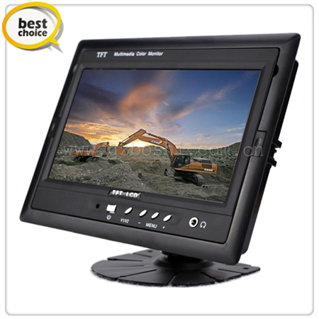 7 inch Car Stand Alone Monitor w/ 3 Video Inputs