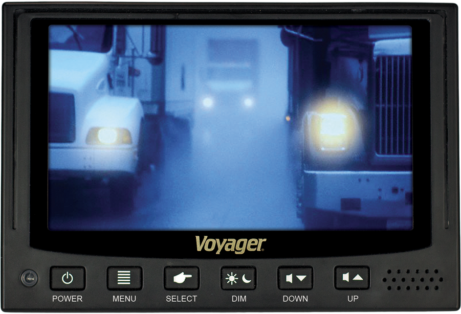 Voyager VOM74WP Heavy Duty QuadView Monitor
