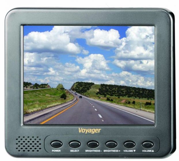 Voyager 5.6" Heavy Duty LCD Monitor with 2 Camera Inputs