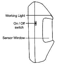 Add-on Wireless Wide-Angle PIR Motion Sensor